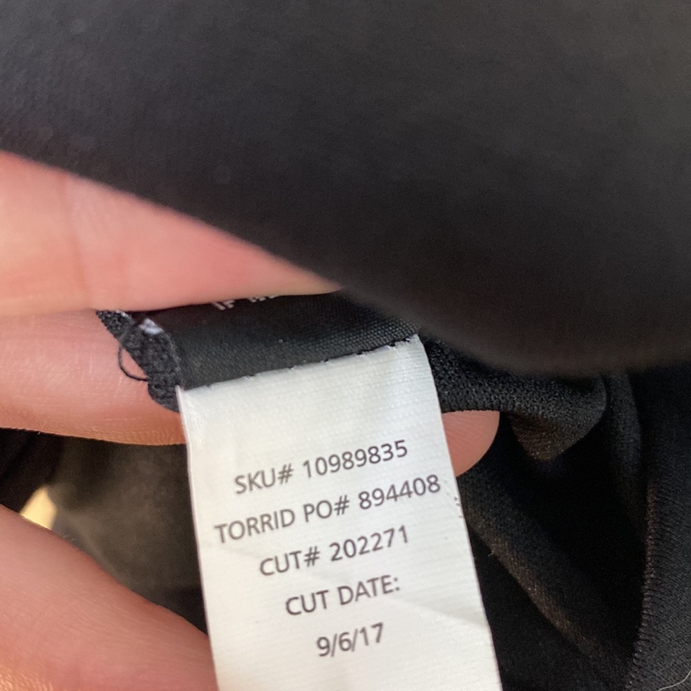 SOLD NWT Torrid PONTE & FRENCH TERRY LAYERED HOODED BLAZER - Picture 7 of 8